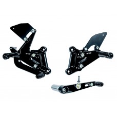 Bonamici Racing Aluminium Rearsets for the Honda CBR650R/CB650R/CB650F 2014-2019